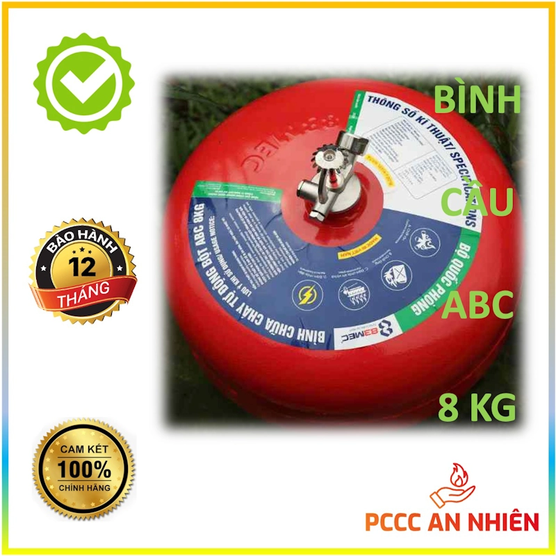Hình ảnh sản phẩm Bình chữa cháy bột  8kg
