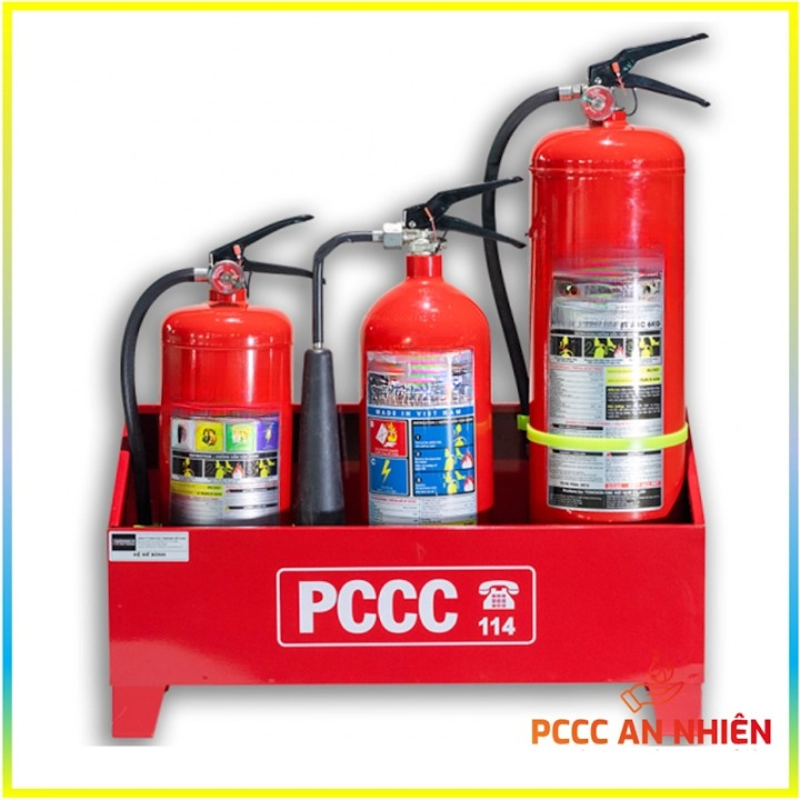 Hình ảnh sản phẩm Kệ để 3 bình chữa cháy